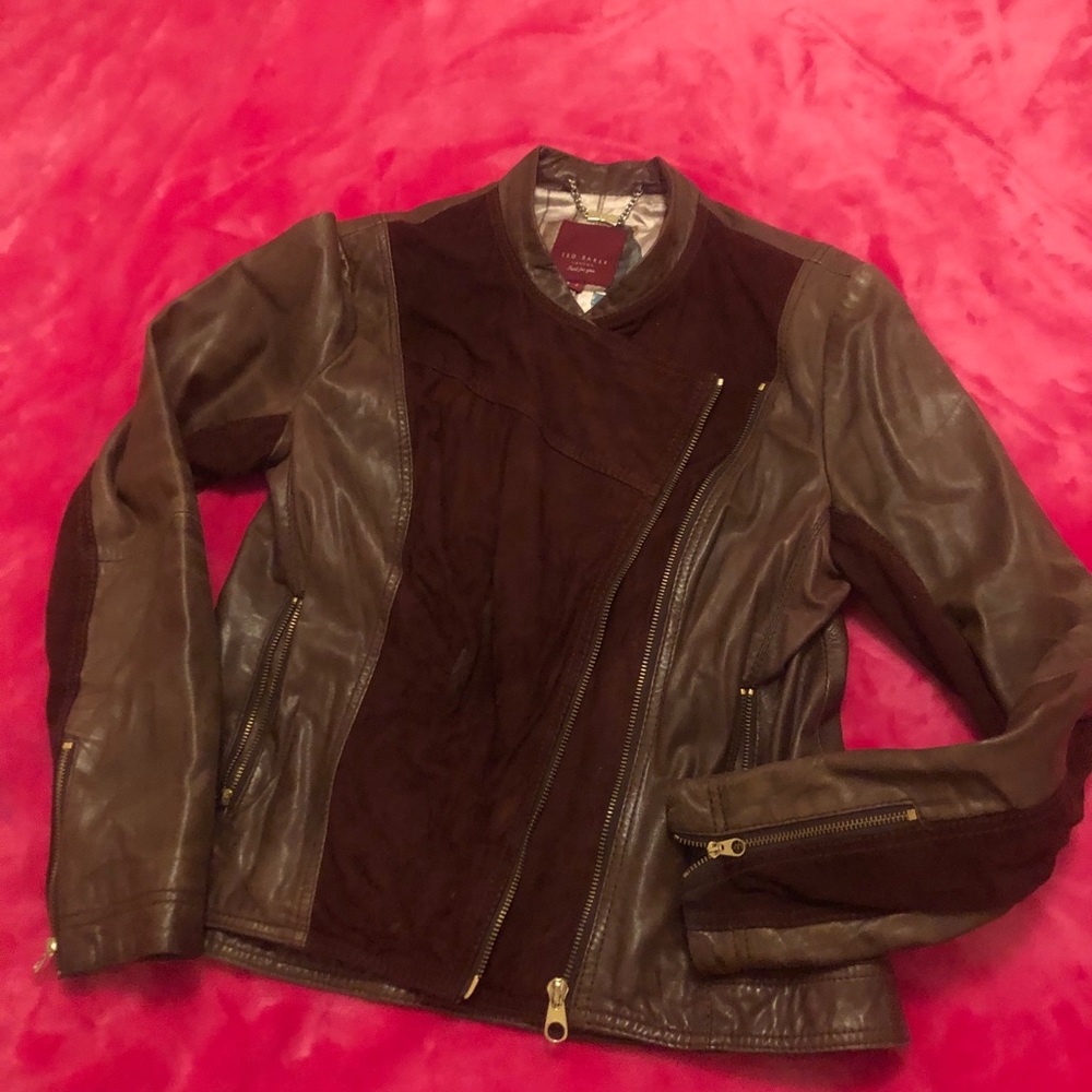 Ted Baker leather jacket